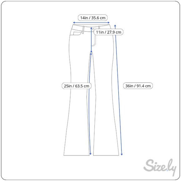 ANTHROPOLOGIE / PILCRO High Rise Embroidered Flare White Size  30 - Picture 8 of 8